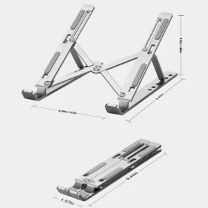 Portable Aluminum Foldable Laptop Stand