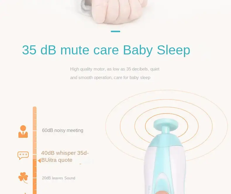 Premium LED Baby Nail Trimmer Set