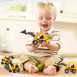 Press & Go Engineering Car Toys