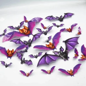 Reusable Halloween Happy Decoration Set