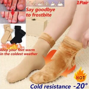 SNUGLY VELVET WINTER THERMAL SOCKS