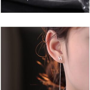 Shiny Alphabet Earrings