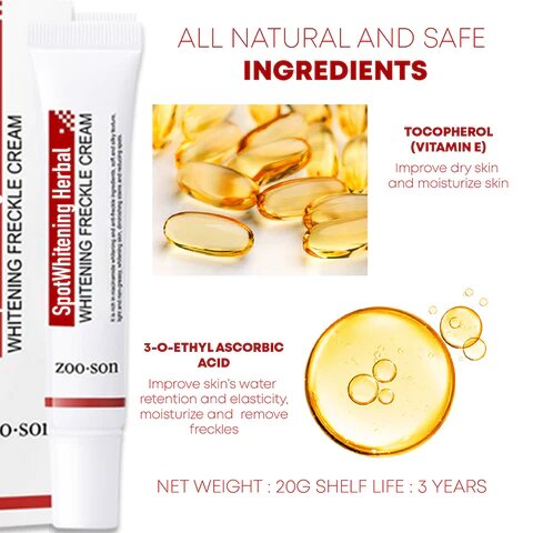 Spot Whitening Herbal Freckle Cream
