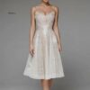 Stylish V-Neck Strap A-Line Dress