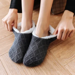 Thick Woolen Socks Slippers