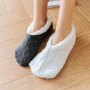 Thick Woolen Socks Slippers