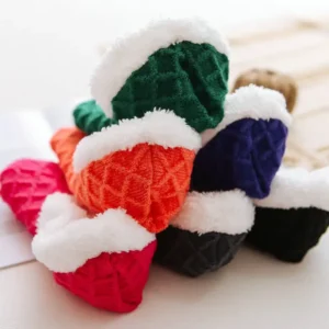 Thick Woolen Socks Slippers