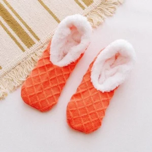 Thick Woolen Socks Slippers