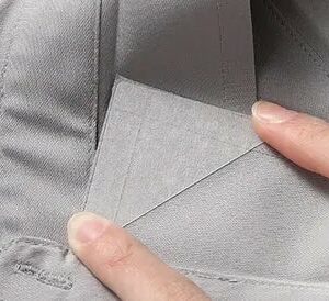 Triangle Neckline Fixed Collar Patch