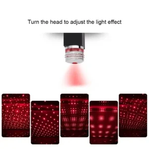 USB LIGHT CAR STAR PROJECTOR