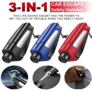 Upgraded 3 in 1 car window breaker