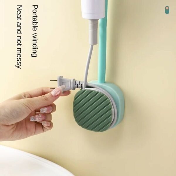 Wall Mounted Hair Dryer Holder