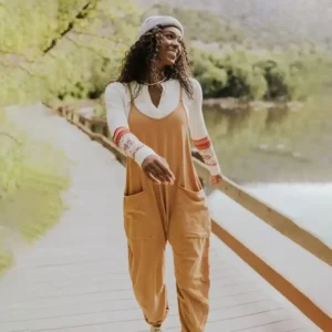 Womens Casual Sleeveless Jumpsuit