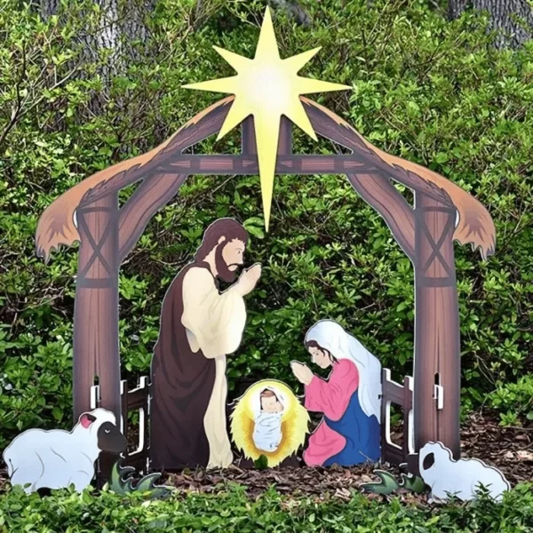 🎉🎉Adol Natal SAIKI🎉 Set Nativity Adegan Natal