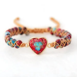🔥2022 Hot Sale🔥Passionate Heart Jasper Armband