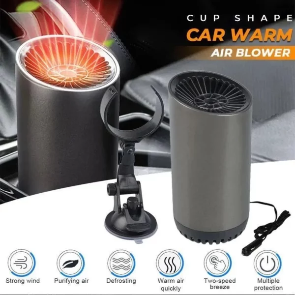I-SaleFast Heating Cup Shape Car Warm Air Blower