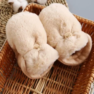 Alternative view of Baby Cartoon Plush Cotton Toddler Shoes