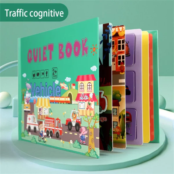 کتاب سرگرمی برای کودک برای توسعه مهارت های یادگیری