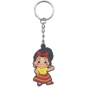 Alternative view of CUSTOM 3D DIE CUT RUBBER KEYCHAINS-REGULAR