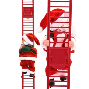 Alternative view of Electric Climbing Ladder Santa