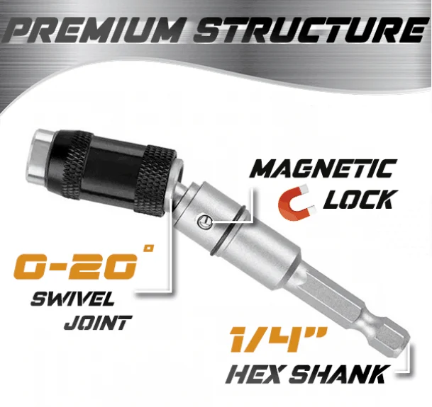 Magnetic Swiveling Bit Tip Holder - Image 3