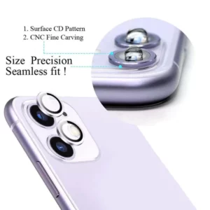 Metal Anti-Shock Camera Protector Films For iPhone