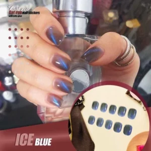 Mysterious Cat Eye Nail Patch with Jelly Gum