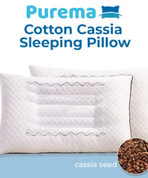 Purema Cotton Cassia Sleeping Pillow