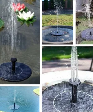 Solar Powered Hummingbird Fountain