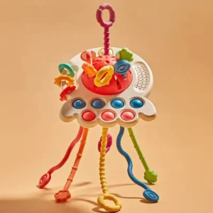 UFO Silicone Pulling Toy