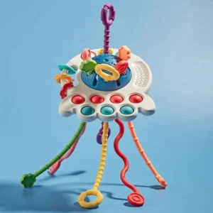 UFO Silicone Pulling Toy
