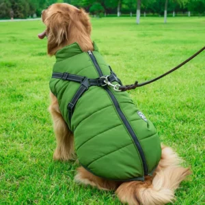 Alternative view of Waterproof Winter Jacket with Built-in Harness