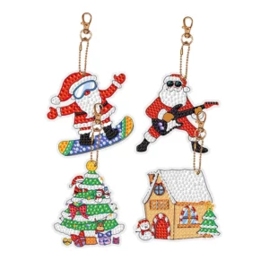 Alternative view of 🎁2022 NEW PRODUCT🎁Christmas DIY Diamond Painting Pendant