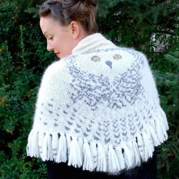 2022 NEW ! RETRO OWL SCARF - Image 4