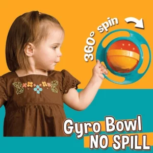 Alternative view of 360° Rotate Spill-Proof Bowl