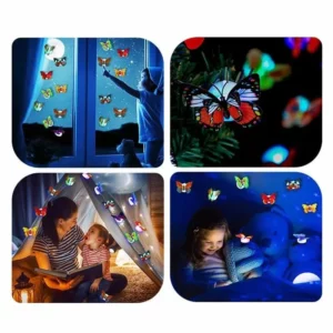 Alternative view of 3D LED Butterfly Decoration Night Light