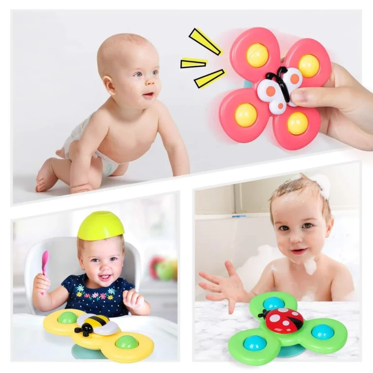 3PC Ventosa Spinning Toy