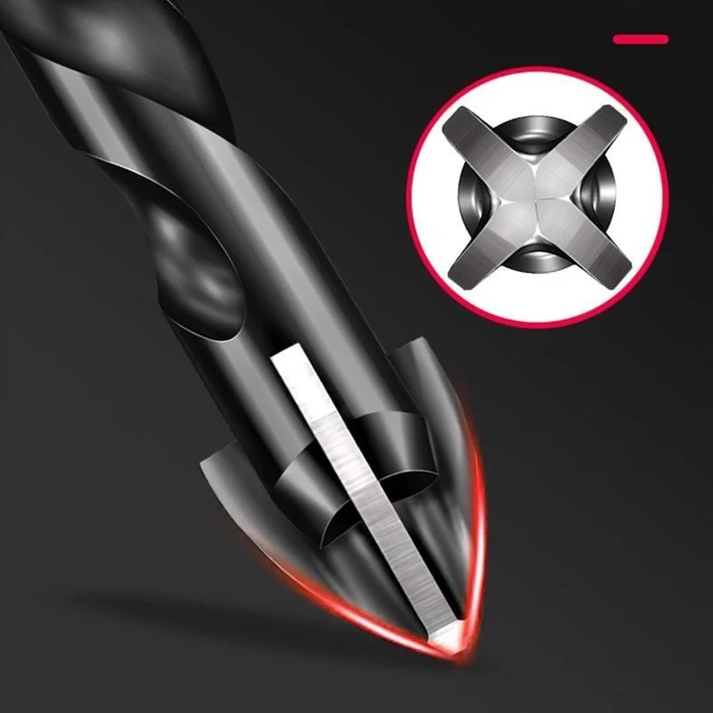 4-EDGE CROSS DRILL BIT SET 7PCS - Image 3