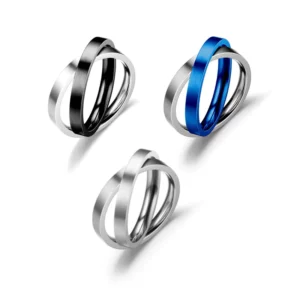 Alternative view of AUDE TitanDetox Spinner InterlockRing