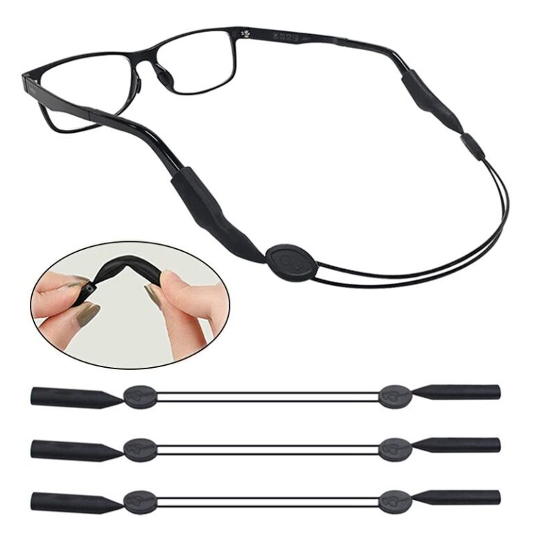 Sangle de chaîne antidérapante pour lunettes réglables