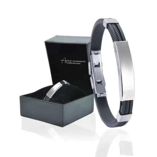 Apus Ion Therapeutic Lympunclog Titanium Wristband