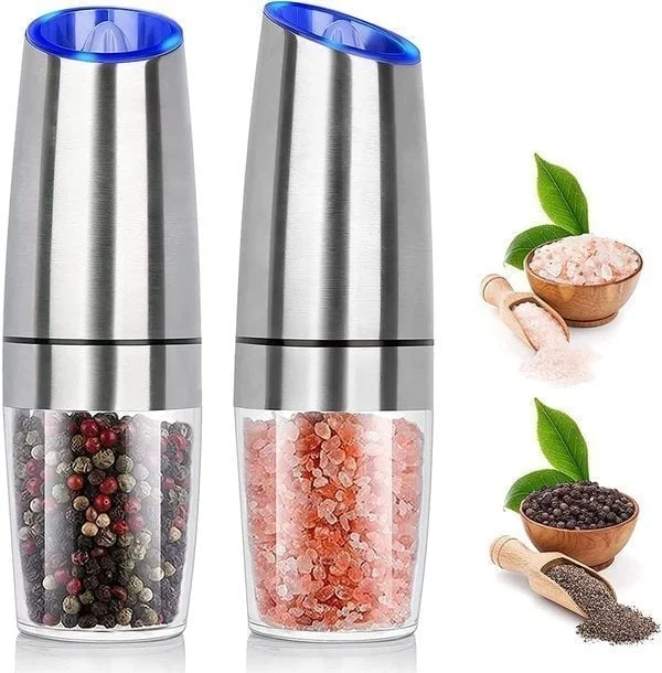 Salt sy Grinder Pepper Gravity Electric Automatic