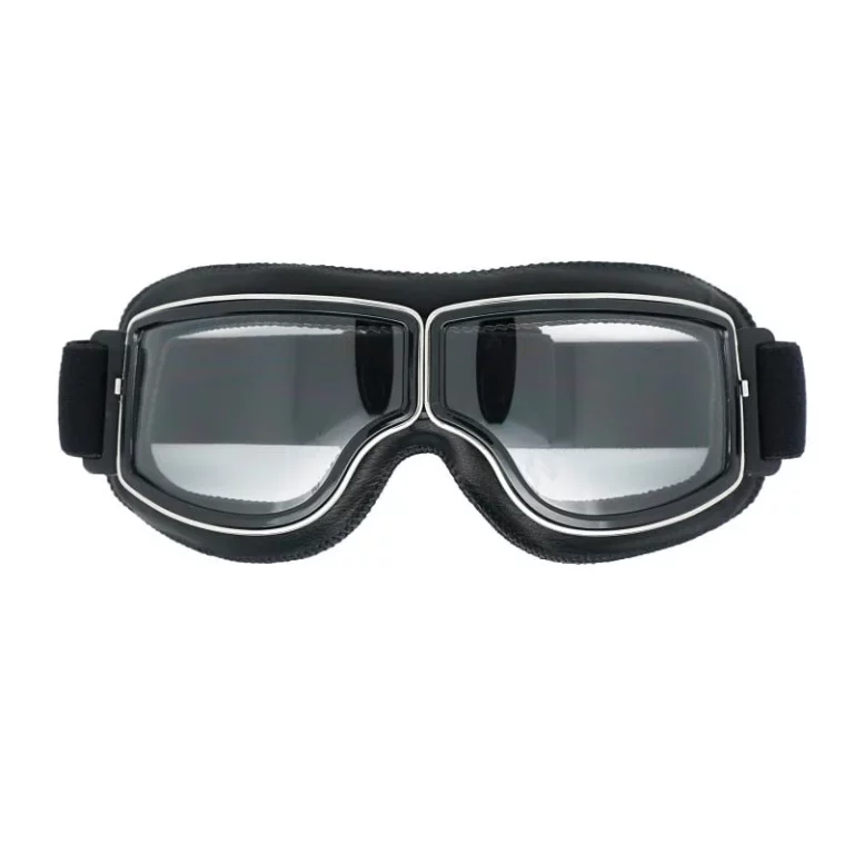 Meilleures ventes de lunettes de protection vintage en cuir pour moto