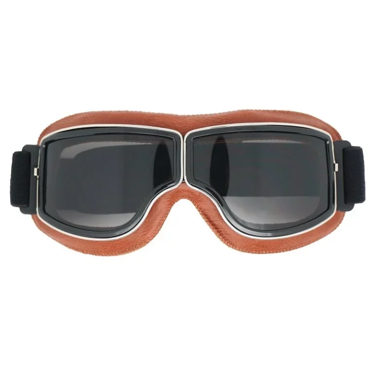 پرفروش ترین عینک عینک چرمی موتور سیکلت Vintage Goggles