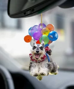 Car Hanging Ornament With Colorful Balloon