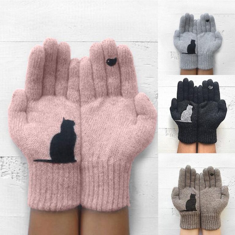Cat Fan katoenen handschoenen-Koop meer Bespaar meer