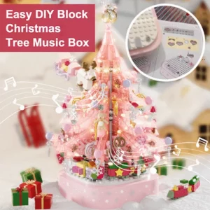 Kerstboom Muziekdoos Blokken