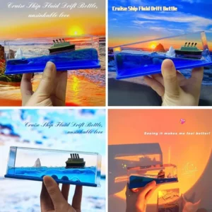 Alternative view of Cruise Ship Model Decoration