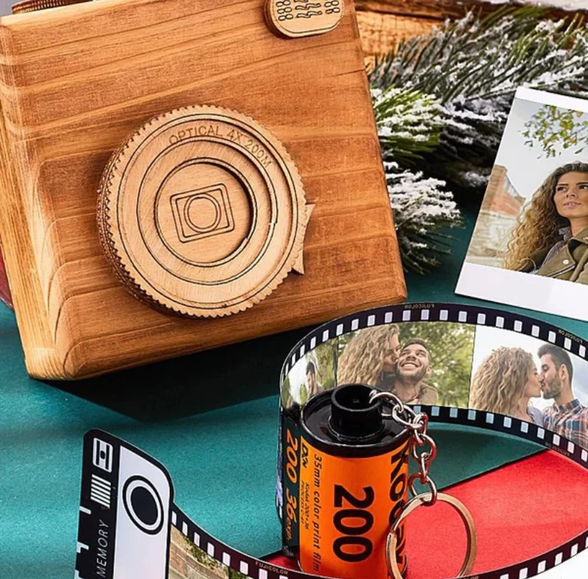 Custom Colorful Camera Roll Keychain Romantic Personalized Gifts - Image 5