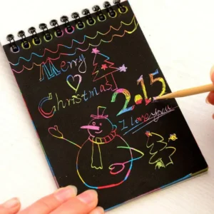 Alternative view of DIY Scratch Drawing Book